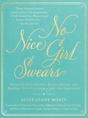 cover image of No Nice Girl Swears